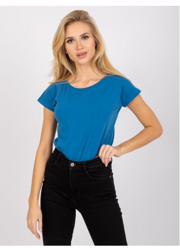 Modré basic tričko