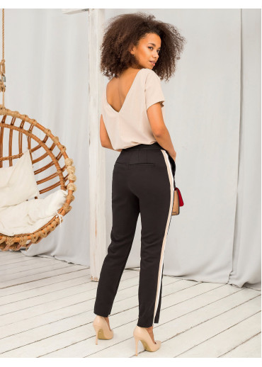 Béžovo hnedé tričko