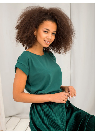 Tmavozelené tričko