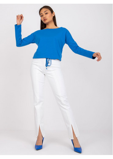 Svetlomodré tričko s dlhým rukávom