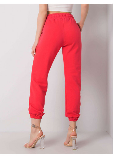 Koralovo ružové basic tepláky