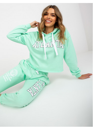 Svetlozelená tepláková súprava