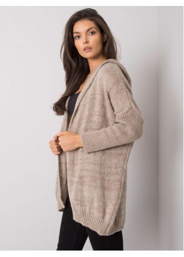 Béžovo hnedý sveter