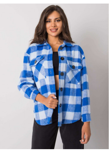 Svetlomodrá károvaná košeľa