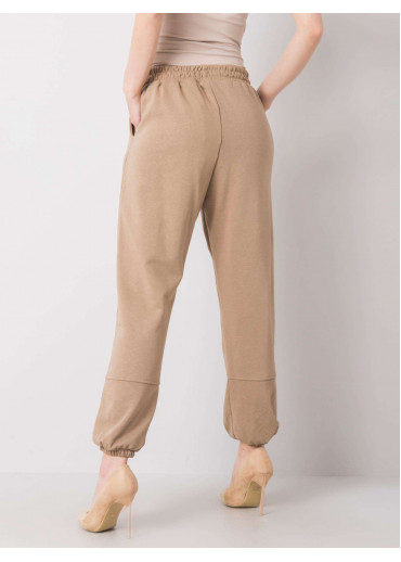 Béžovo hnedé tepláky