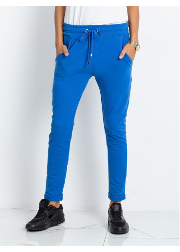 Svetlomodré tepláky