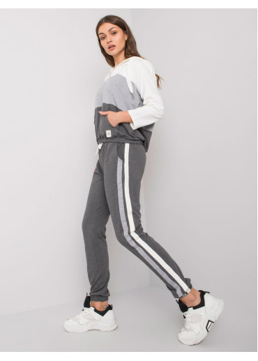 Sivá tepláková súprava