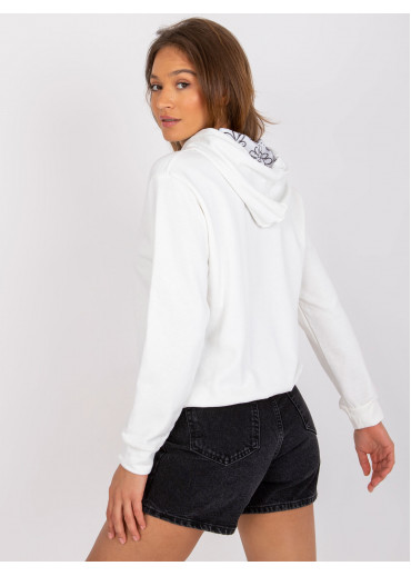 Smotanovo biela mikina