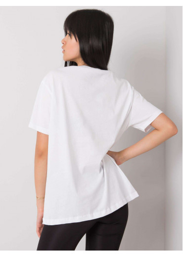 Biele bavlnené tričko