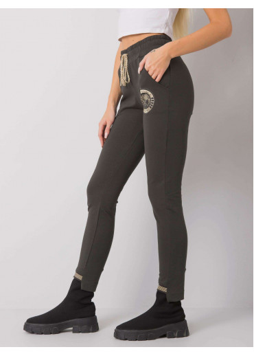 Khaki zelené tepláky