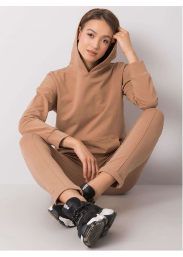 Hnedá tepláková súprava