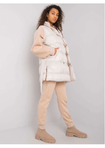 Béžovo hnedý teplákový komplet