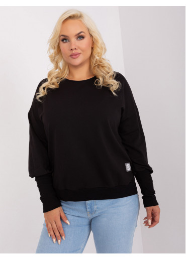 Čierne tričko s dlhým rukávom