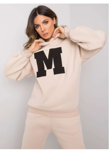 Béžovo hnedá tepláková súprava