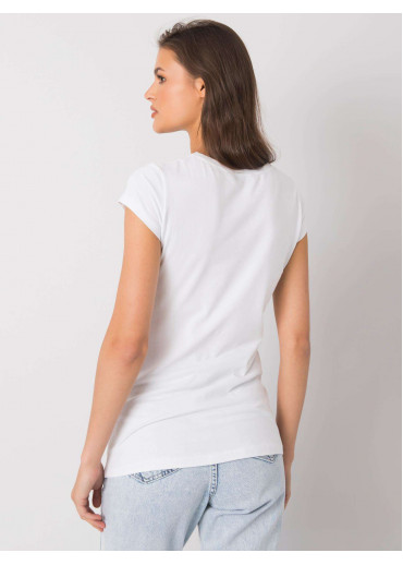 Biele bavlnené tričko