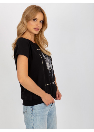 Čierne tričko Love