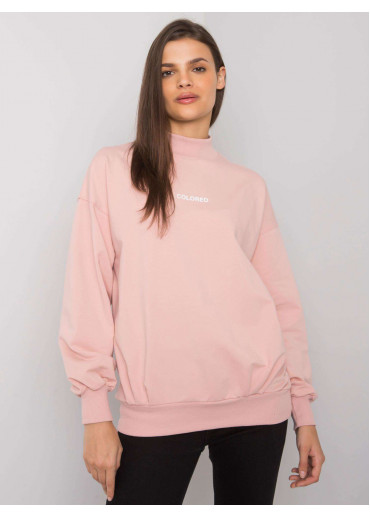 Tmavopúdrovo ružová mikina