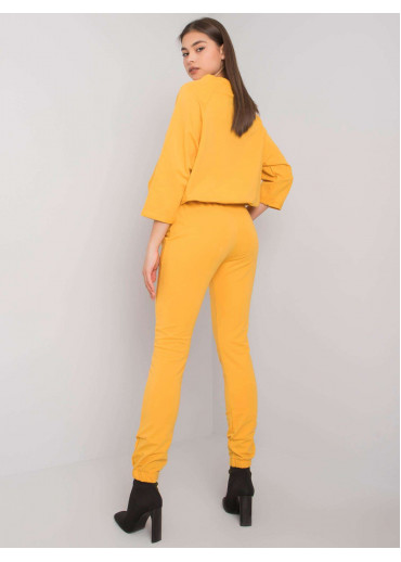 Žltá tepláková súprava