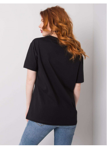 Čierne tričko s potlačou