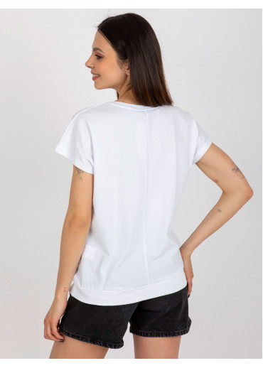 Biele tričko vážka