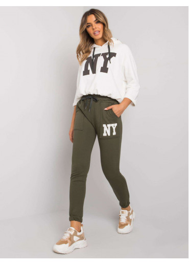 Biela tepláková súprava