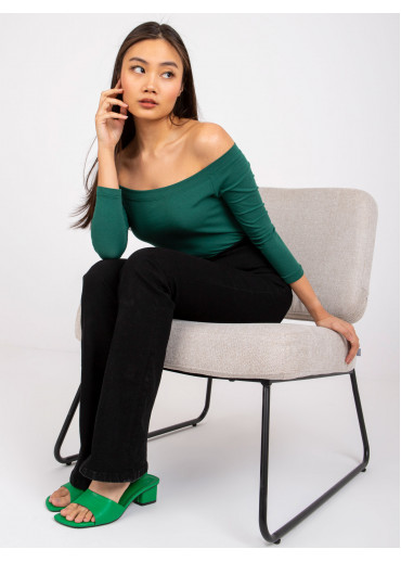 Tmavozelené tričko