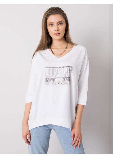 Biele dámske tričko