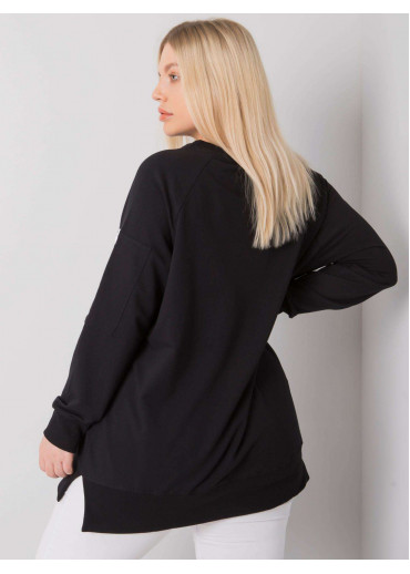 Čierna one size tunika