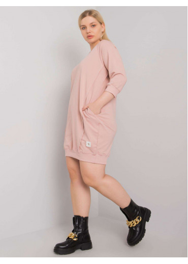 Tmavopúdrovo ružová tunika