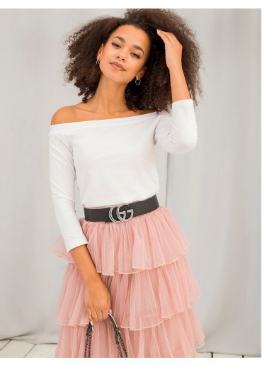 Biele carmen tričko