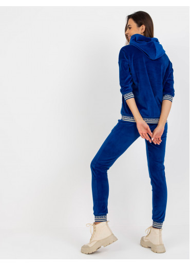 Kobaltovo modrá tepláková súprava