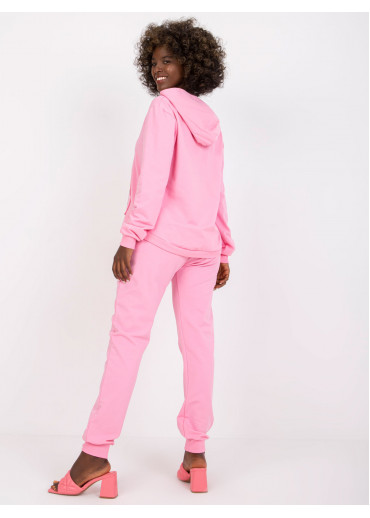 Púdrovo ružová tepláková súprava