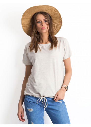 Béžovo hnedé tričko