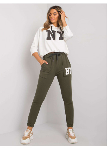 Biela tepláková súprava