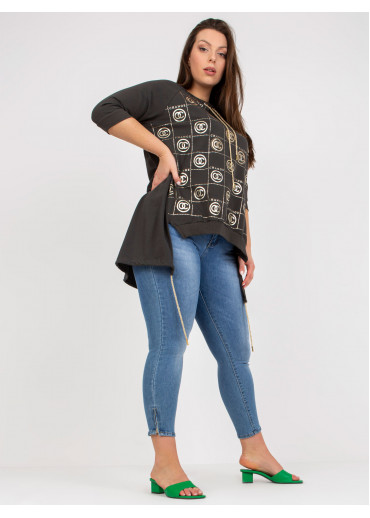 Khaki zelená tunika