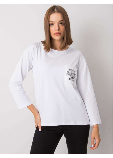 Biele elegantné tričko