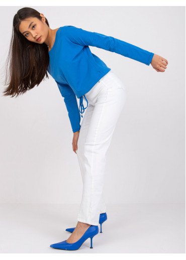 Svetlomodré tričko s dlhým rukávom