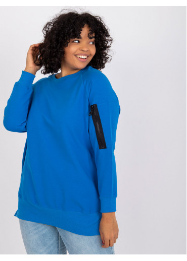 Modrá one size tunika