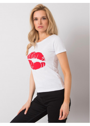 Biele bavlnené tričko