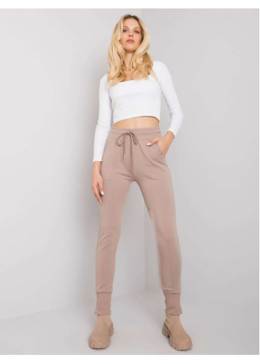 Béžovo hnedé tepláky