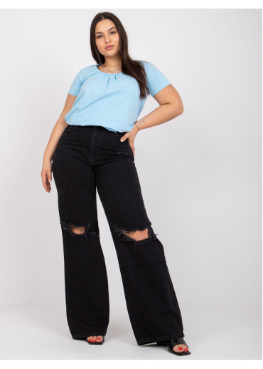 Svetlomodré tričko