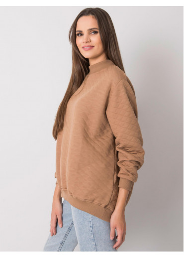 Hnedá dámska mikina