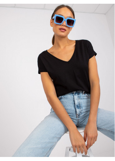 Čierne basic tričko