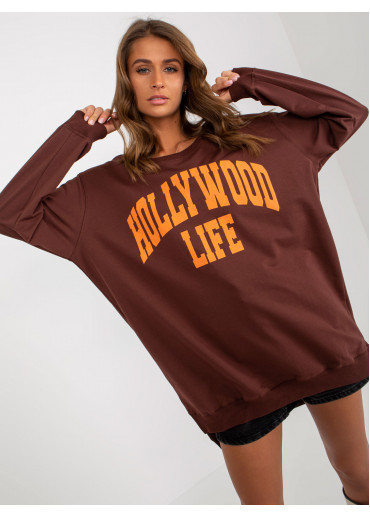 Čierna mikina Hollywood