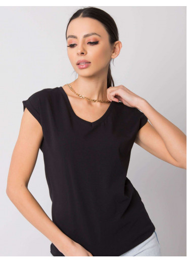 Čierne basic tričko
