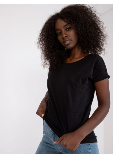 Čierne basic tričko