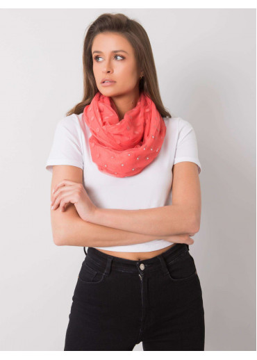 Koralovo ružová šatka