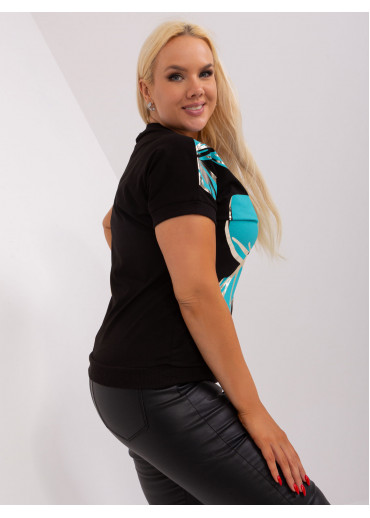 Čierne tričko s potlačou