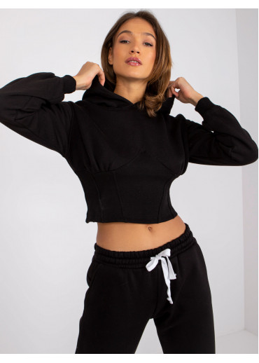 Čierna tepláková súprava