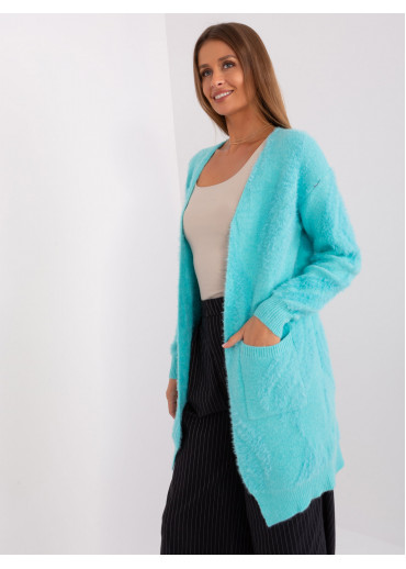 Svetlozelený kardigán